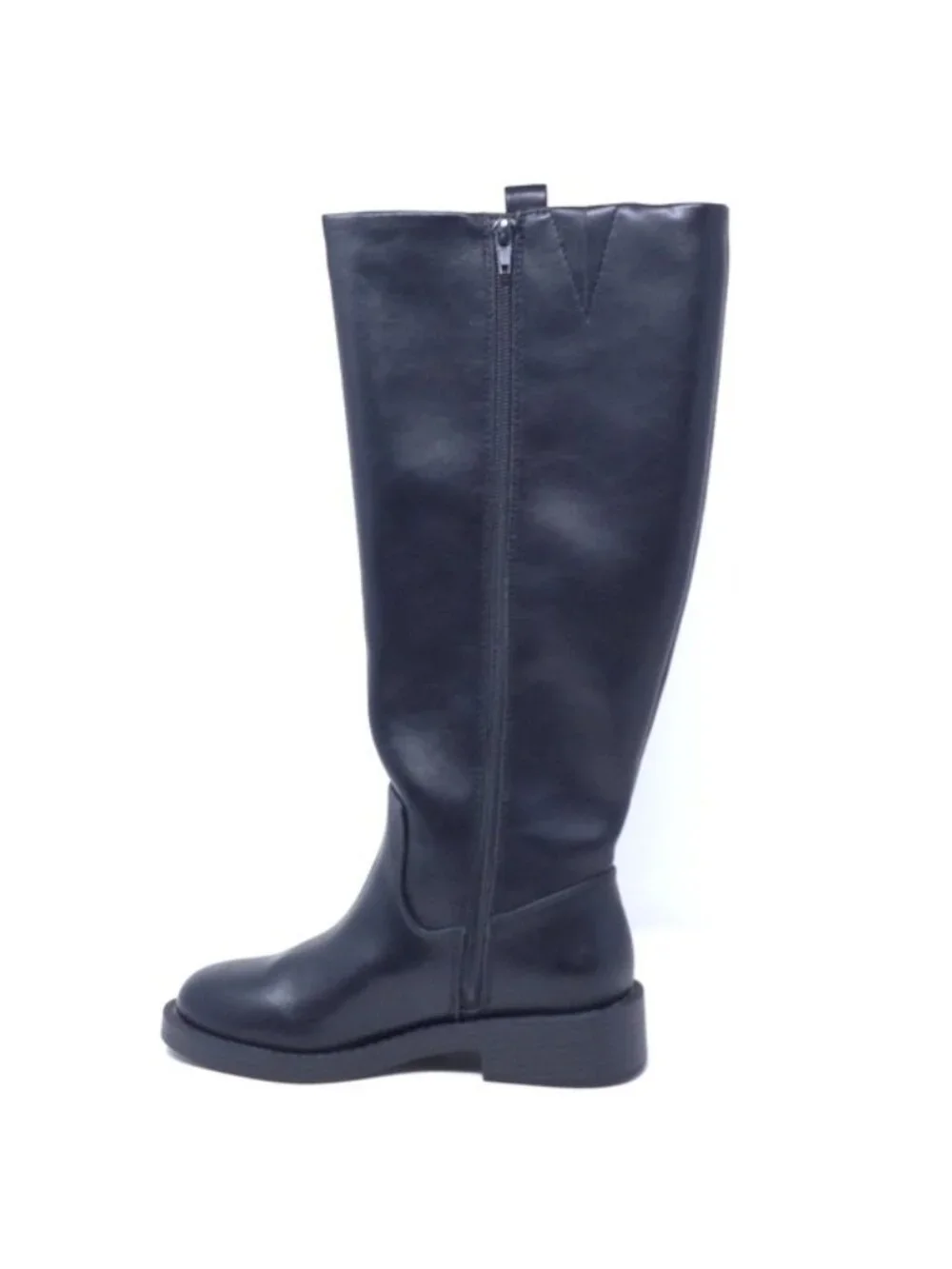 DV Dolce Vita Pennie Wide Calf Knee High Boots Black Faux Leather 5.5W - Picture 6 of 10